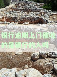 银行逾期上门催收的是银行的人吗