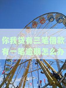 你我贷有三笔借款有一笔逾期怎么办