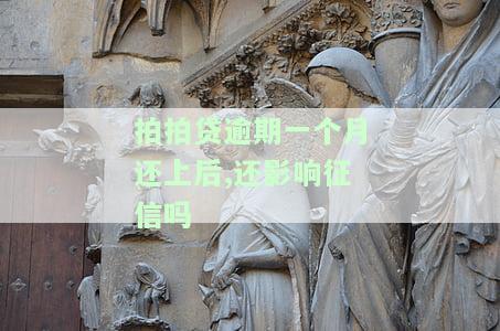 拍拍贷逾期一个月还上后,还影响征信吗
