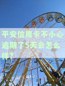 平安银行逾期5天才还款，会否上征信？影响及解决方案
