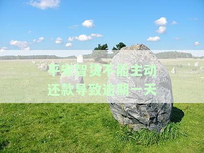 平安智贷不能主动还款导致逾期一天怎么办，平安智贷逾期一天：如何解决主动还款问题？