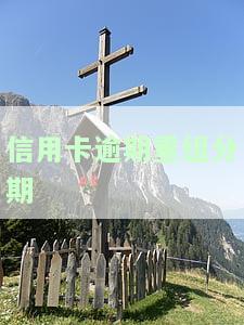 信用卡逾期重组分期怎么办？详解手续及债务处理方法