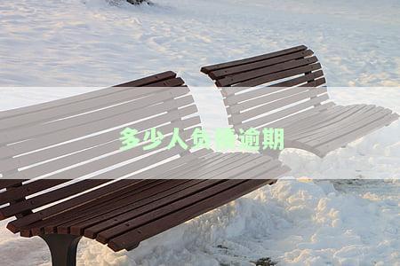 全国有多少人负债逾期，揭秘全国负债逾期人数，你可能也在其中？