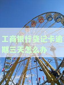 工商银行贷记卡逾期三天如何处理？还款方式及影响解析