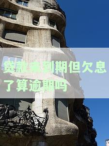 贷款本金未到期,利息逾期，未到期贷款本金，已逾期利息：关注你的财务状况