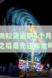 微粒贷逾期几个月后来还款了,怎么办，解决微粒贷逾期问题：几个月后还款的正确步骤
