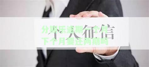 分期乐逾期一个月还款后能否再次借款？