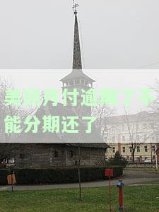 美团月付逾期了不能分期还款，如何解决？
