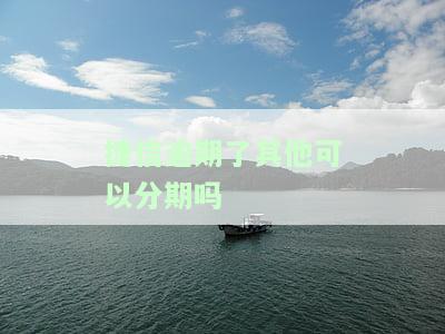 捷信有逾期过还可以继续分期付款手机吗，捷信有过逾期记录，还能否申请分期购买手机？