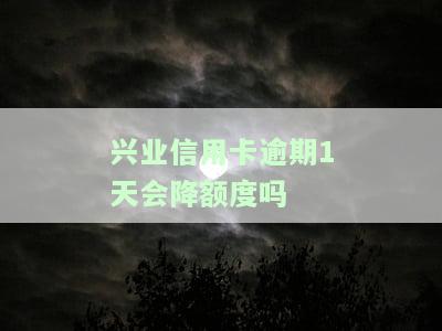 兴业银行信用卡逾期四天有无影响：包括征信、房贷、贷款及利息处理方式
