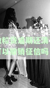 微粒贷逾期还清了可以撤销征信吗有影响吗，如何撤销微粒贷逾期记录？对信用有何影响？