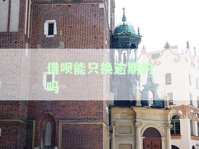借呗能只换逾期的吗怎么还，如何仅偿还借呗逾期部分？
