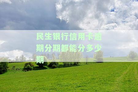 民生逾期一年可否协商分期？逾期时间长短对还款方式有影响吗？
