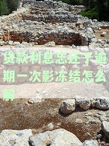 贷款利息没按时还会怎么样，逾期未还贷款利息：可能面临的后果和解决办法