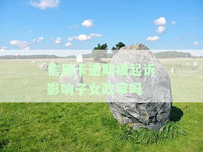 信用卡逾期被起诉影响子女政审吗