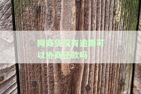网商贷没有逾期，能协商还款吗？已还完借款，为何无法再借？按时还款却无额度，如何解决？