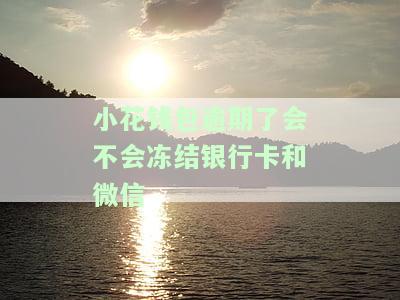 小花钱包逾期了会不会冻结银行卡和微信，小花钱包逾期：你的银行卡和微信会被冻结吗？