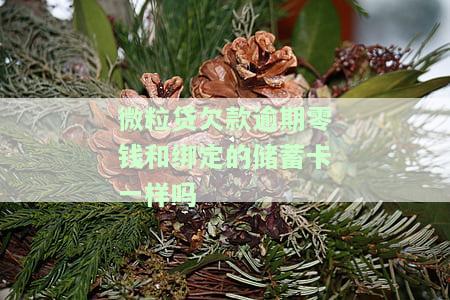 微粒贷逾期后会从微信钱包绑定的银行卡扣款吗？还会扣其他银行卡或零钱吗？
