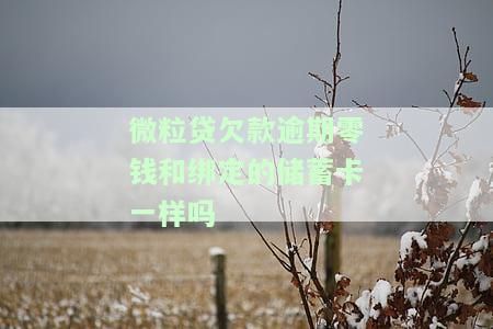 微粒贷逾期会自动扣绑定银行卡的钱吗？安全性如何？