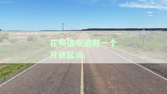 蚂蚁借呗逾期一个多月就被起诉，逾期一个月，蚂蚁借呗被诉！警惕个人信贷风险