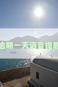 逾期一天语音提醒设置方法及时间、影响、消除期限全解析