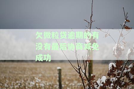 微粒贷逾期客服联系说可以减免政策，真的吗？逾期催收、减免套路解析