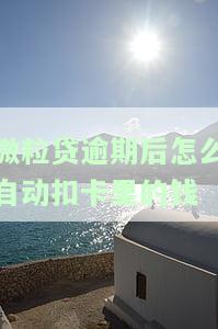 微粒贷逾期后自动扣款，避免逾期困扰：了解微粒贷自动扣款机制
