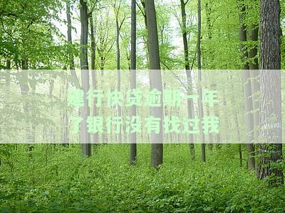 建行快贷逾期一年了银行没有找过我-建行快贷逾期一年多了还能不能办本行的银行卡