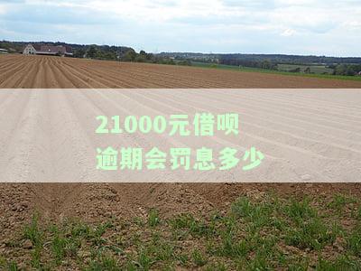 借呗25000逾期一天罚多少，如何计算借呗逾期一天的罚款金额？