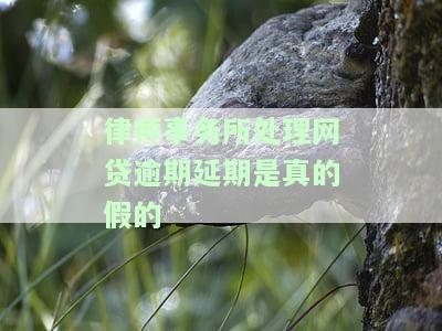 网贷逾期，律师事务所会否发短信催收？真相揭秘！