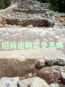 招商逾期能免息吗