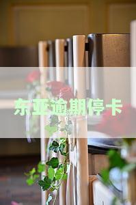 东亚银行停息挂账：真的吗？含义、操作及注意事