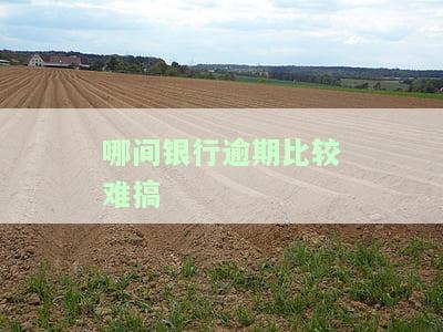 哪个银行逾期还能贷款，逾期还款后，还有哪些银行可以申请贷款？