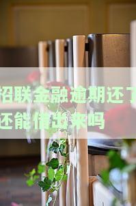 招联金融逾期还了还能借出来吗-招联金融逾期还了还能借出来吗安全吗