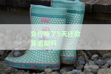 交行晚了5天还款算逾期吗，逾期疑惑：交通银行晚还5天算不算逾期？