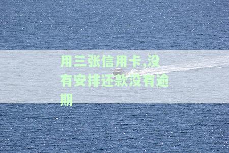 我有三张信用卡，管理你的财务：如何妥善处理三张信用卡？