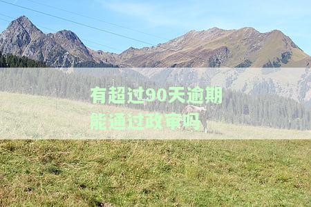 有超过90天逾期能贷款吗，逾期90天以上还能申请贷款吗？