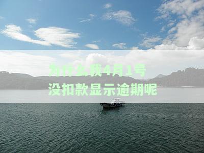 为什么我4月1号没扣款显示逾期呢，为何4月1日未扣款却显示逾期？