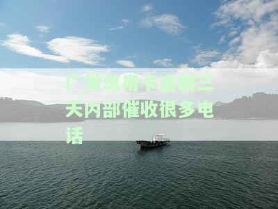 发信用卡逾期三天内部催收很多电话-发信用卡逾期三天内部催收很多电话怎么办