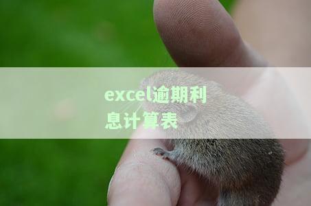 excel函数如何计算逾期金额，Excel教程：如何使用公式计算逾期金额？