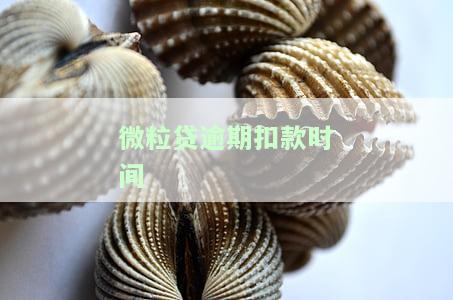 微粒贷逾期扣款时间有规律吗？了解扣款时间和方式，避免逾期影响信用