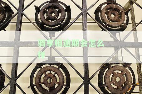 骑享租逾期会怎么样？是否会记录在个人征信中？