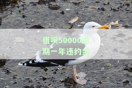 借呗50000逾期一年违约金