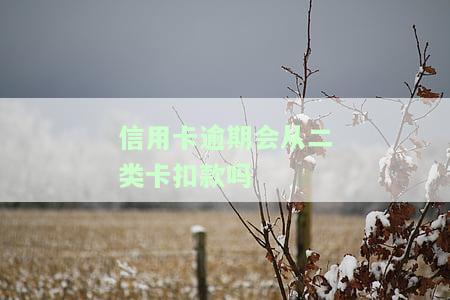 信用卡逾期会从二类卡扣款吗怎么办，你的二类卡会被用于偿还信用卡逾期吗？如何避免这种情况的发生？