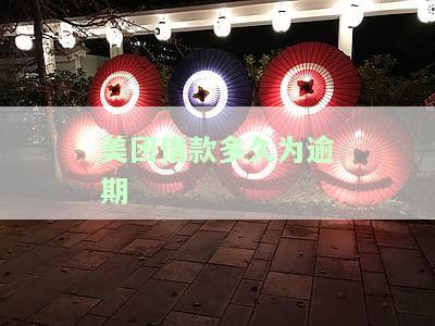 美团借款多久为逾期