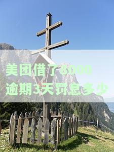 美团借款逾期利息是多少，了解美团借款逾期利息，避免额外负担！