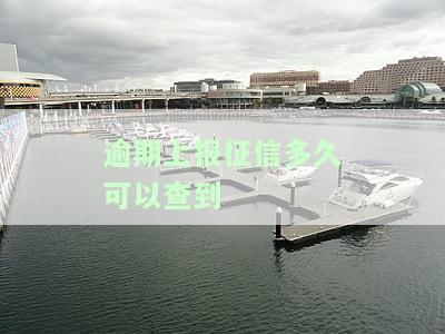 逾期上报征信多久可以查到？欠款记录何时显示、何时消失？