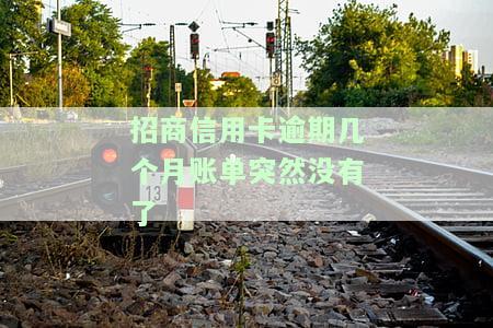 招商信用卡逾期几个月账单突然消失：处理方法与后续使用