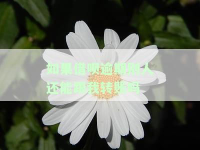 如果借呗逾期，别人能否继续给我转账？解决方案是什么？
