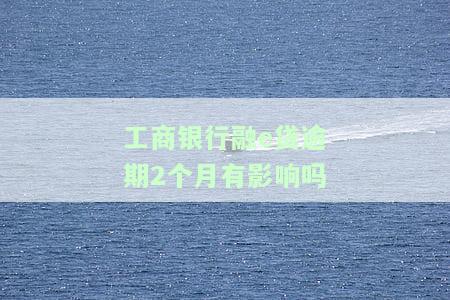 工商银行融e借逾期一次就不能再借出了吗？逾期一天有不良记录、多久上征信、如何处理逾期，欠款6个月还能协商还款吗？